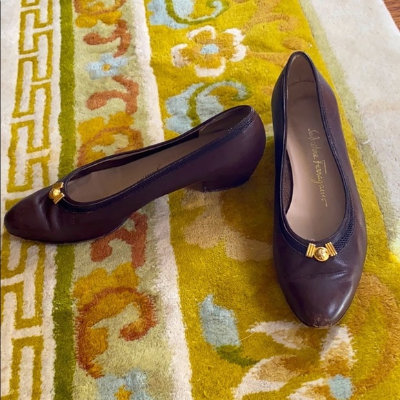 Salvatore Ferragamo Shoes - Salvatore Ferragamo Vintage Shoes Size 8 B